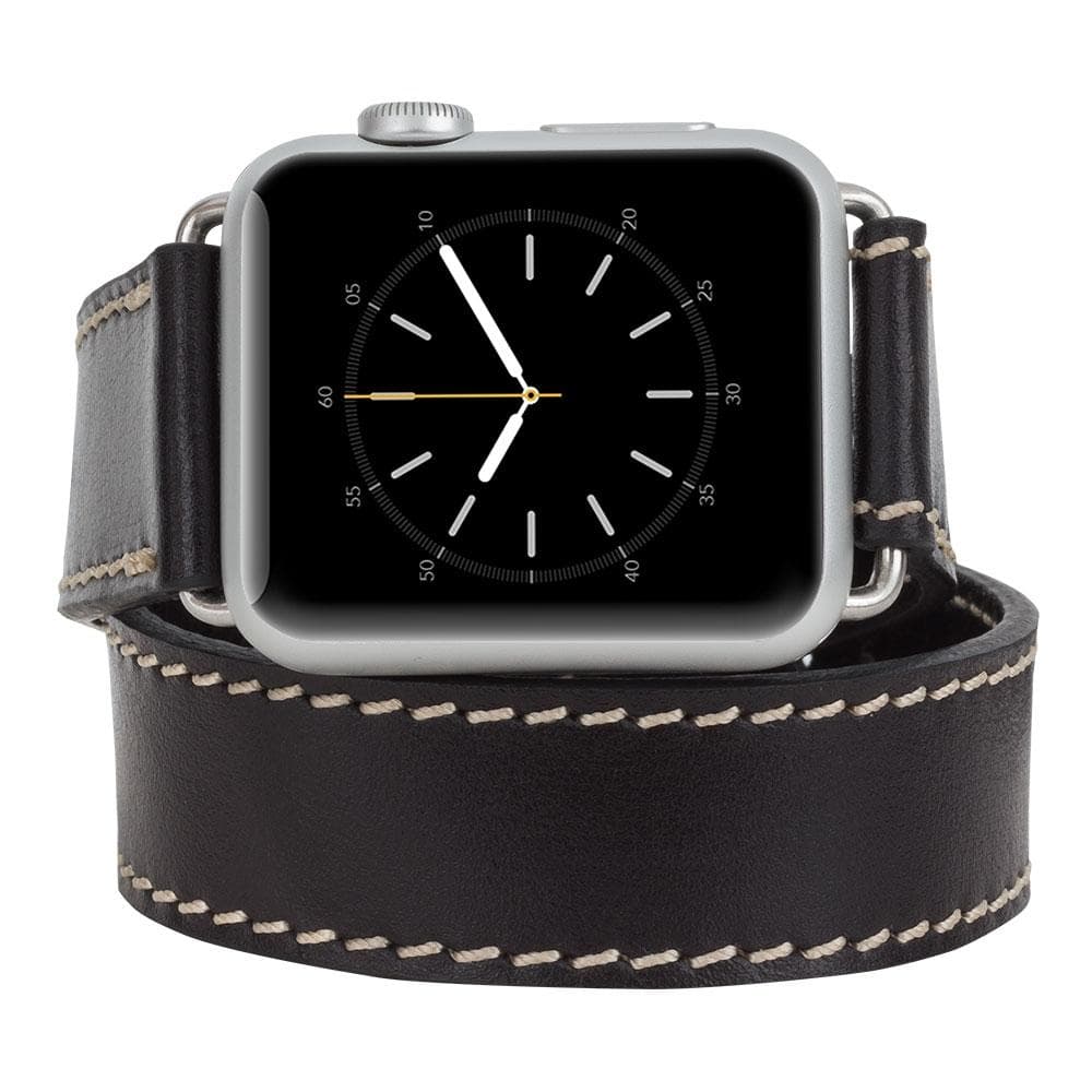 Leather Apple Watch Bands - DT Double Tour Style