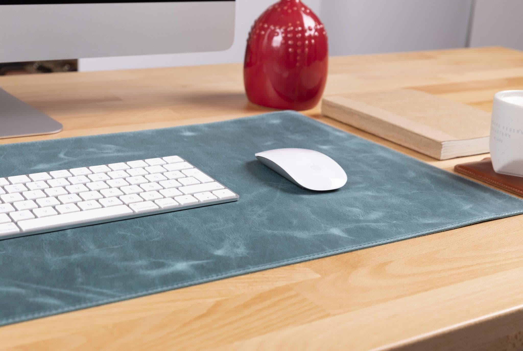 Leather Desk Mat 37x80