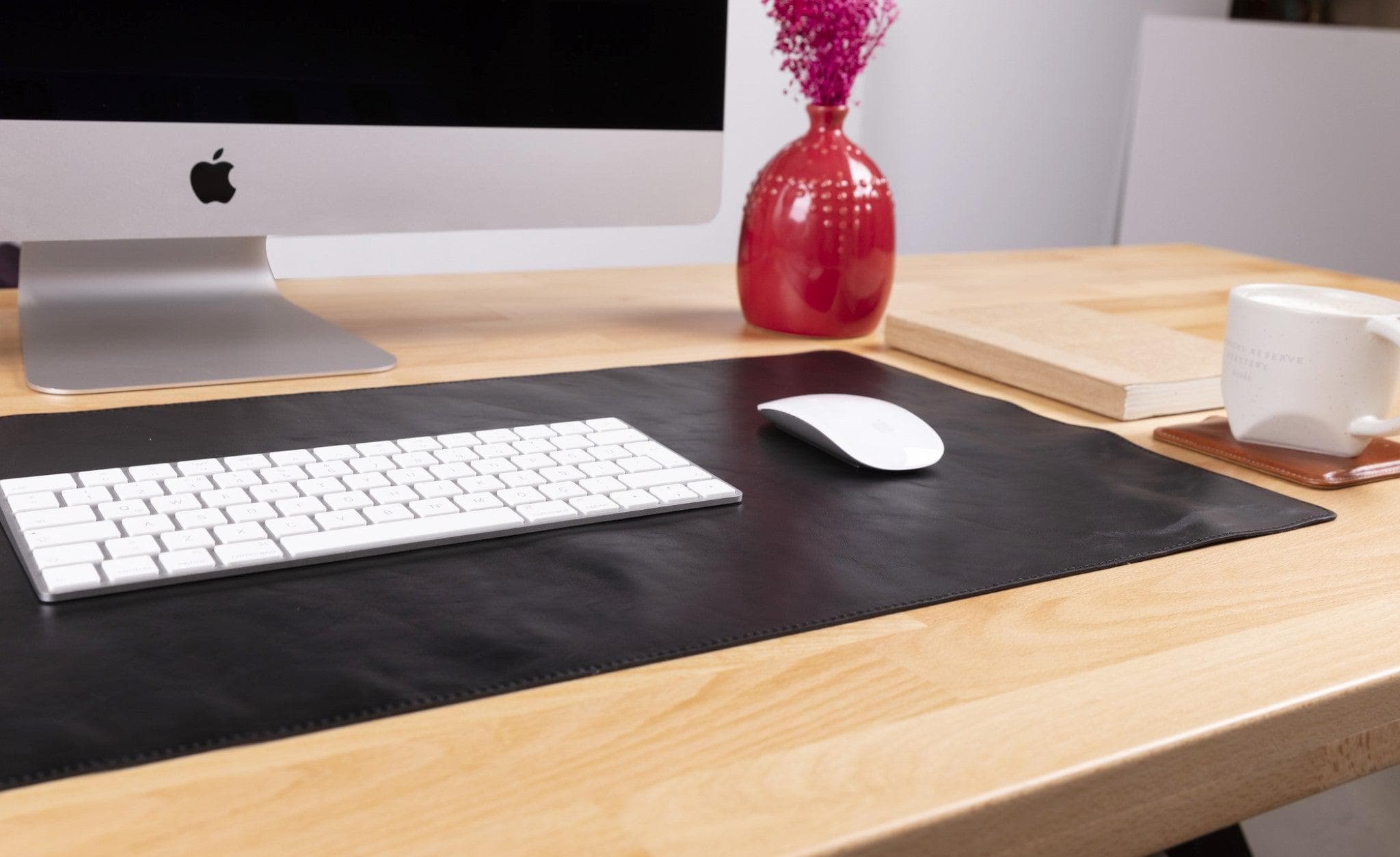 Leather Desk Mat 37x80