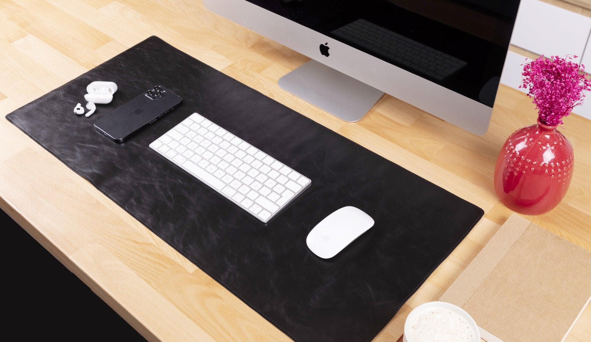 Leather Desk Mat 37x80