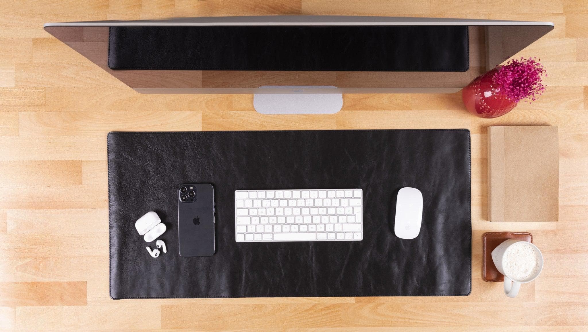 Leather Desk Mat 37x80