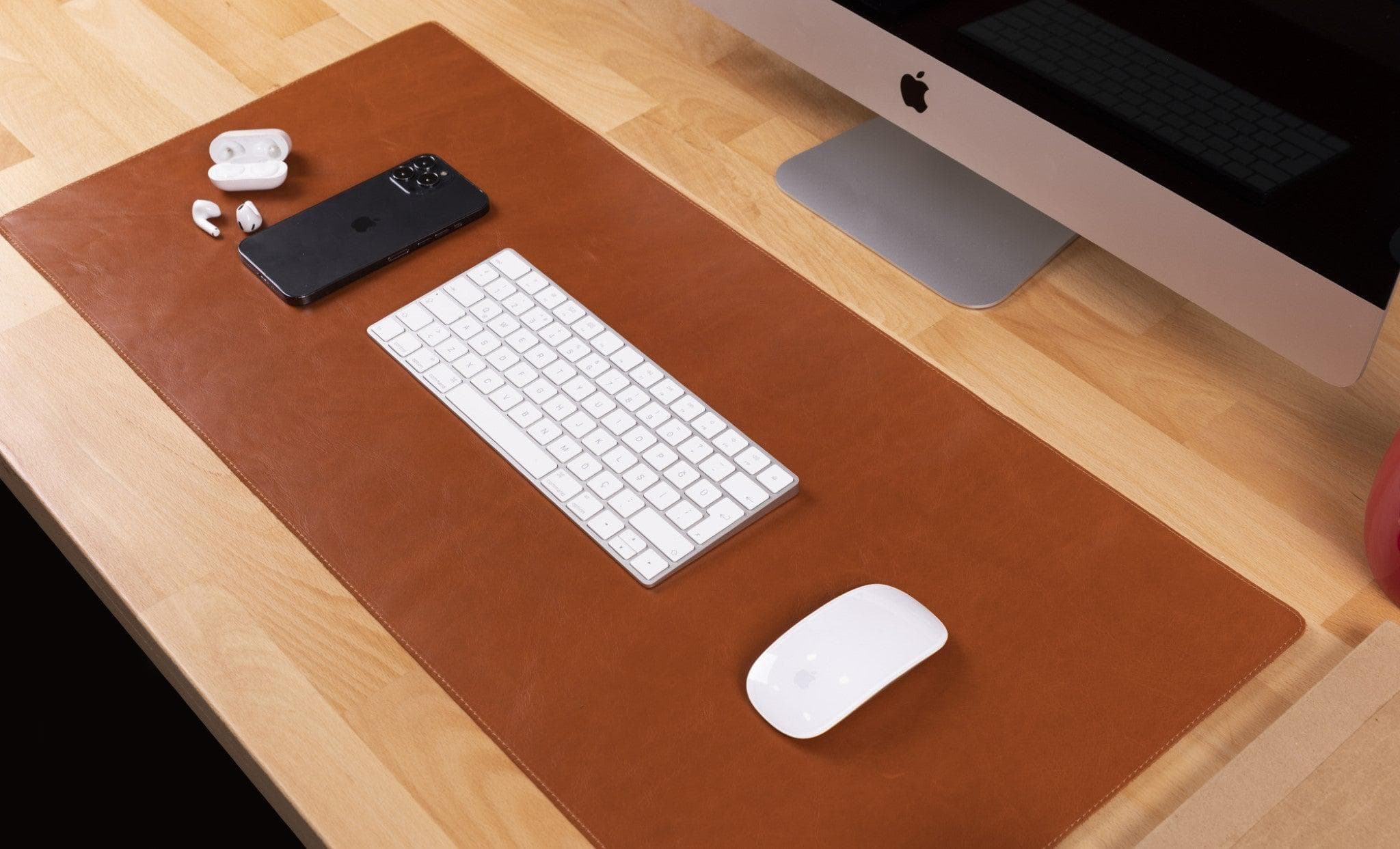 Leather Desk Mat 37x80