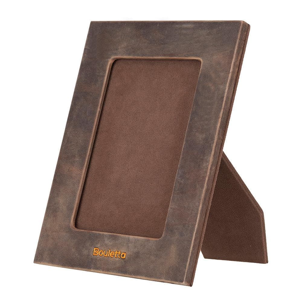 Leather Photo Frame, 22x17cm (15x10 Photo)