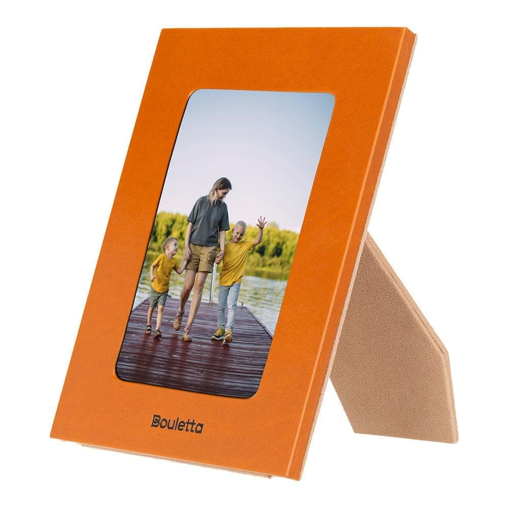 Leather Photo Frame, 22x17cm (15x10 Photo)