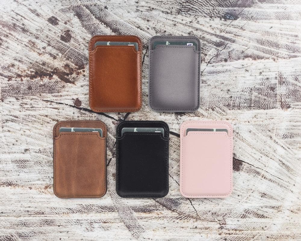 Maggy NE Magnetic Leather Card Holder