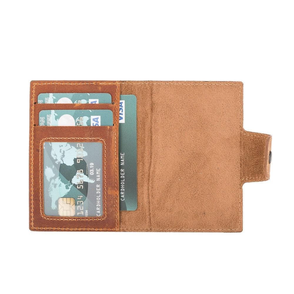 Mondello Leather Pop-Up Card Holder