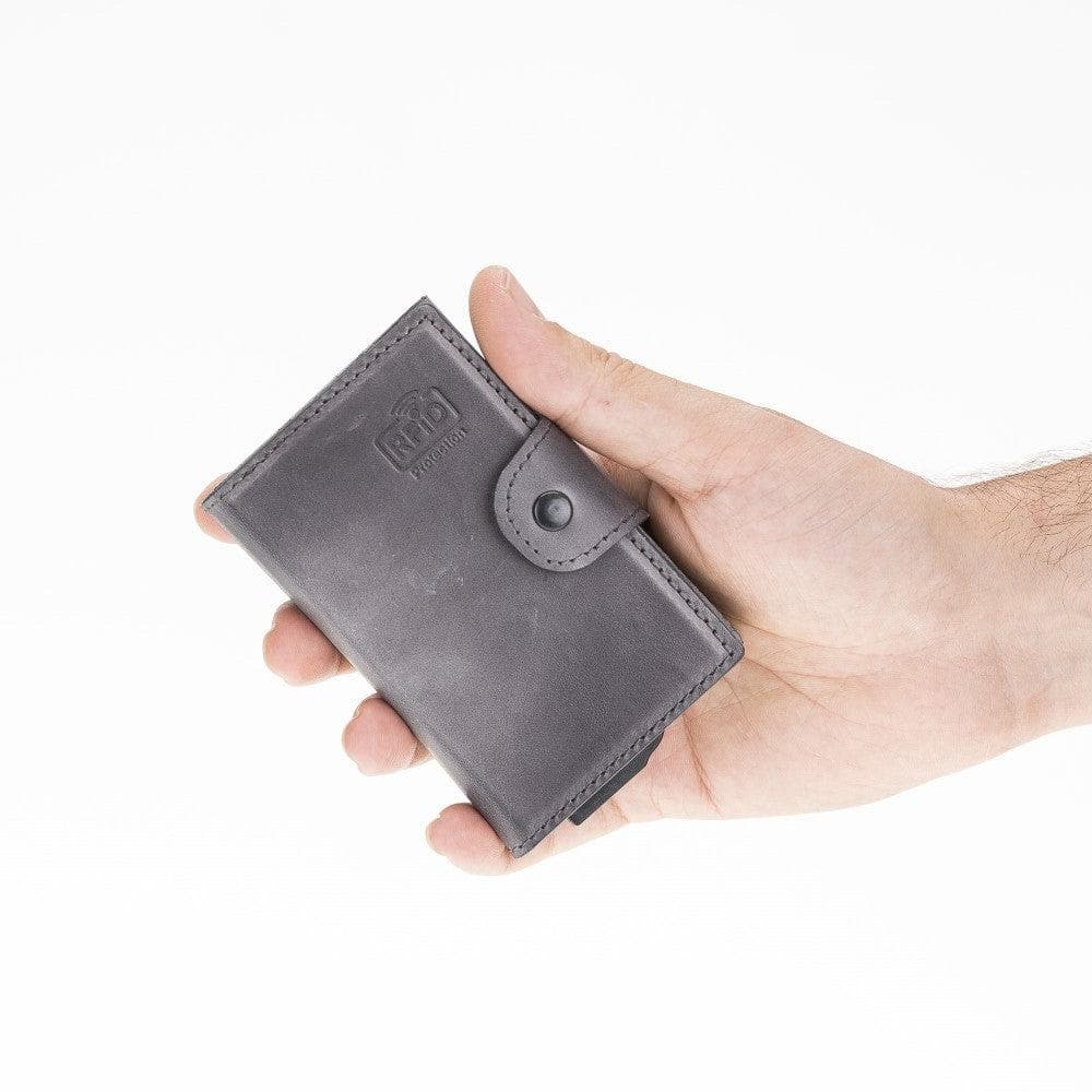 Mondello Leather Pop-Up Card Holder