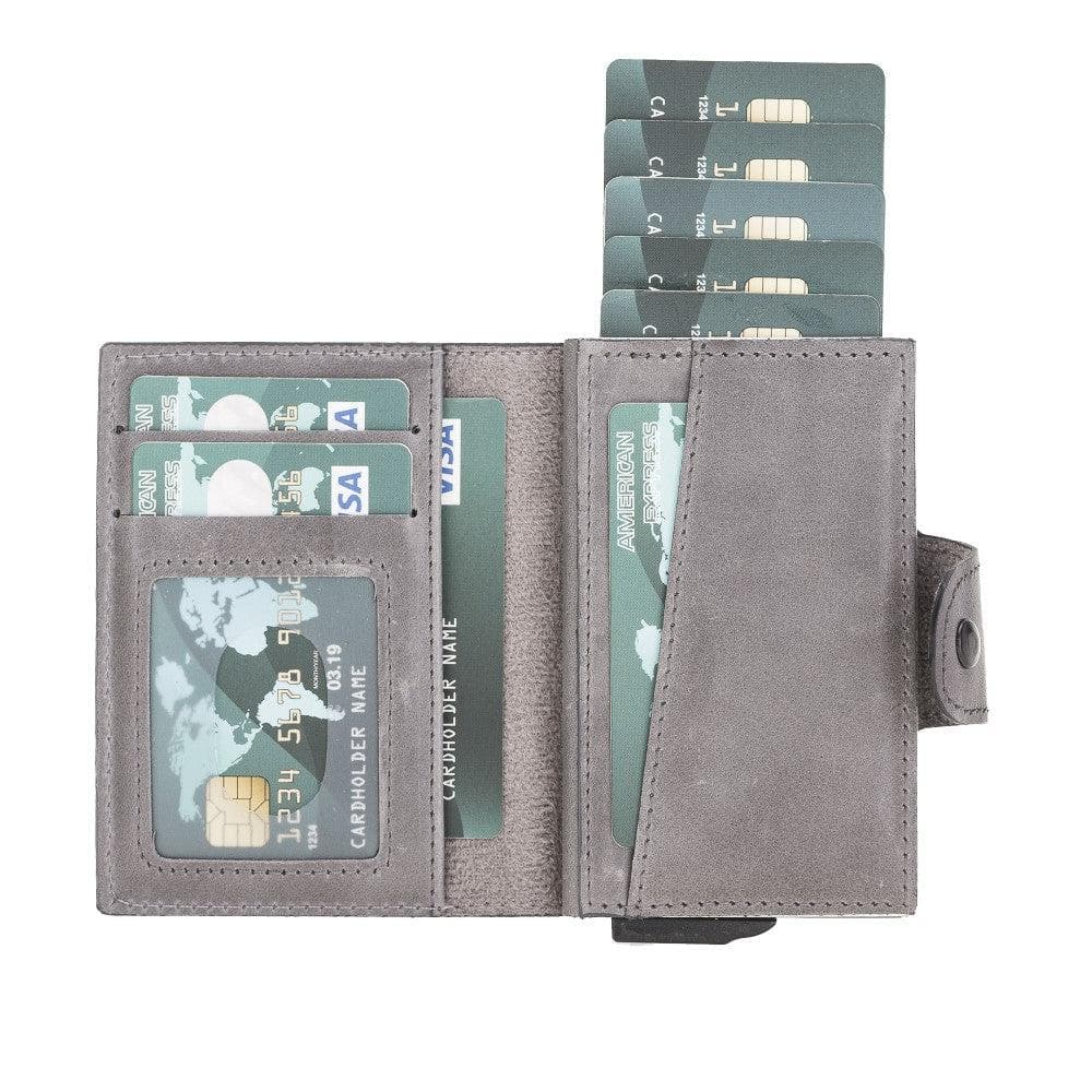 Mondello Leather Pop-Up Card Holder