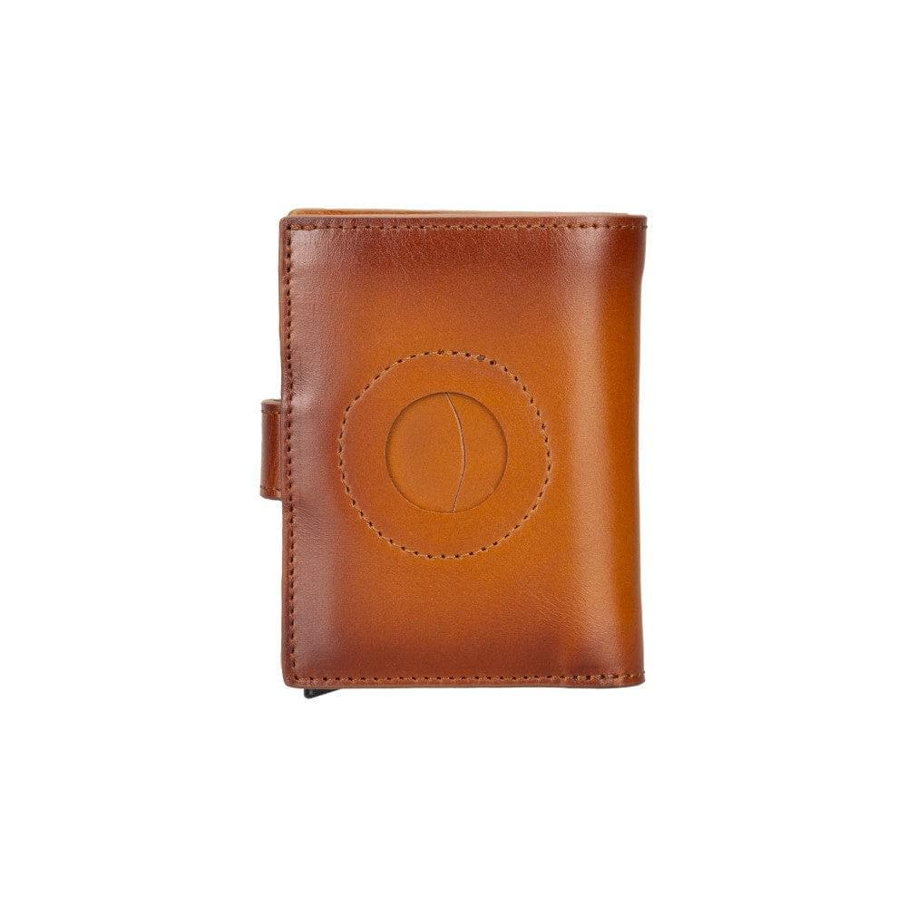 Palertag Leather Mechanical Card Holder