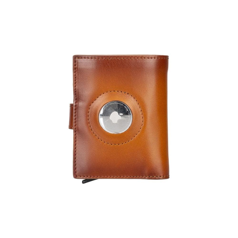 Palertag Leather Mechanical Card Holder