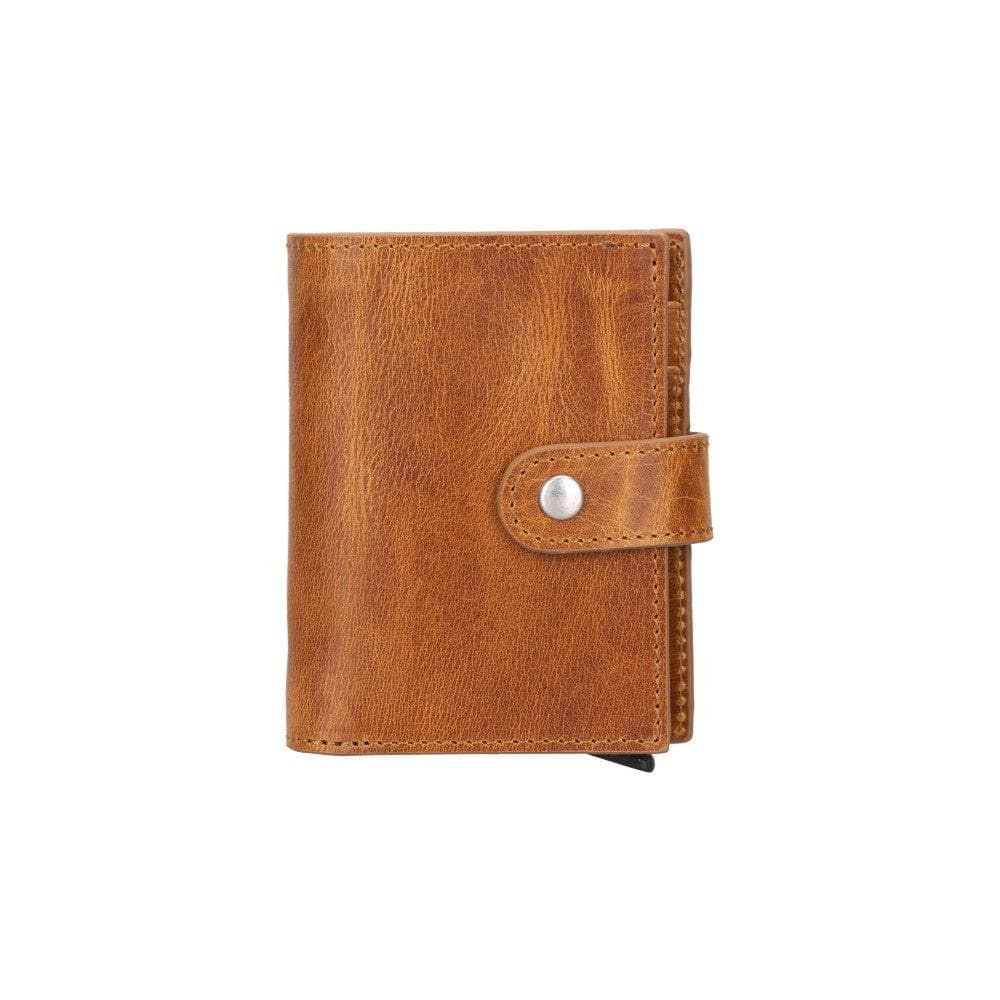 Palertag Leather Mechanical Card Holder