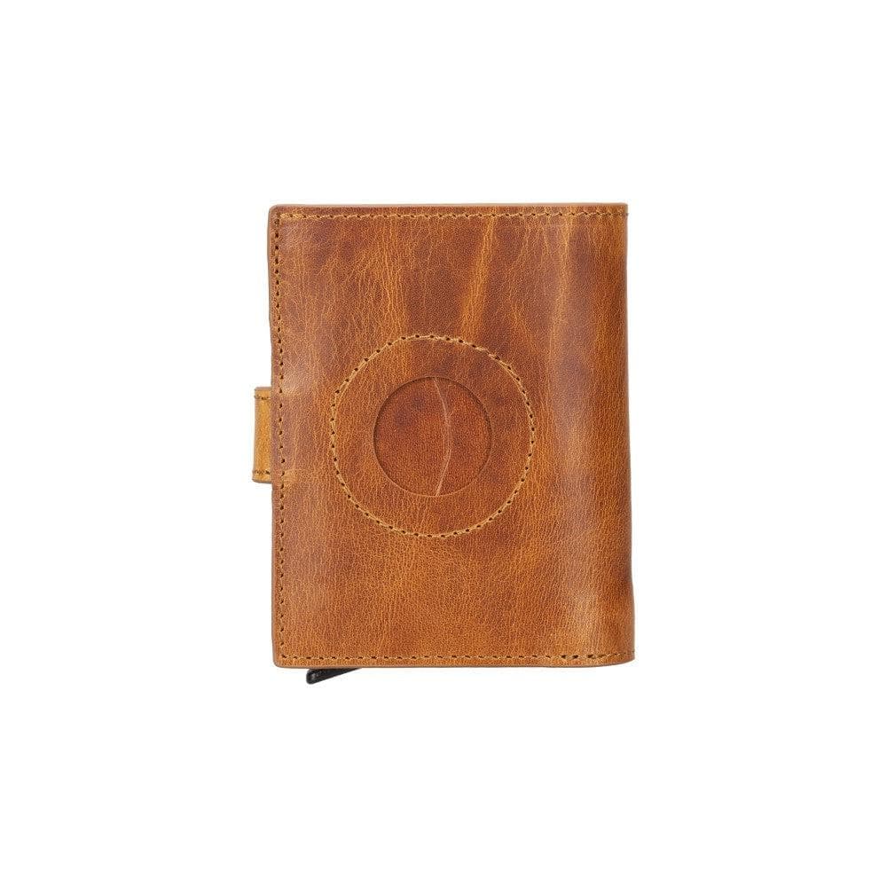 Palertag Leather Mechanical Card Holder