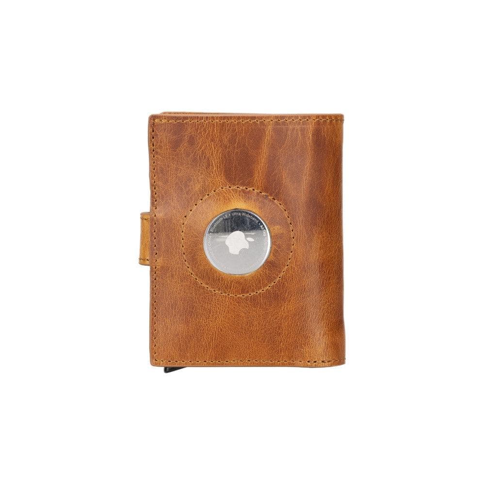 Palertag Leather Mechanical Card Holder