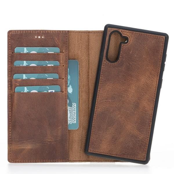 Samsung Galaxy Note 10 Series Detachable Leather Case / MW