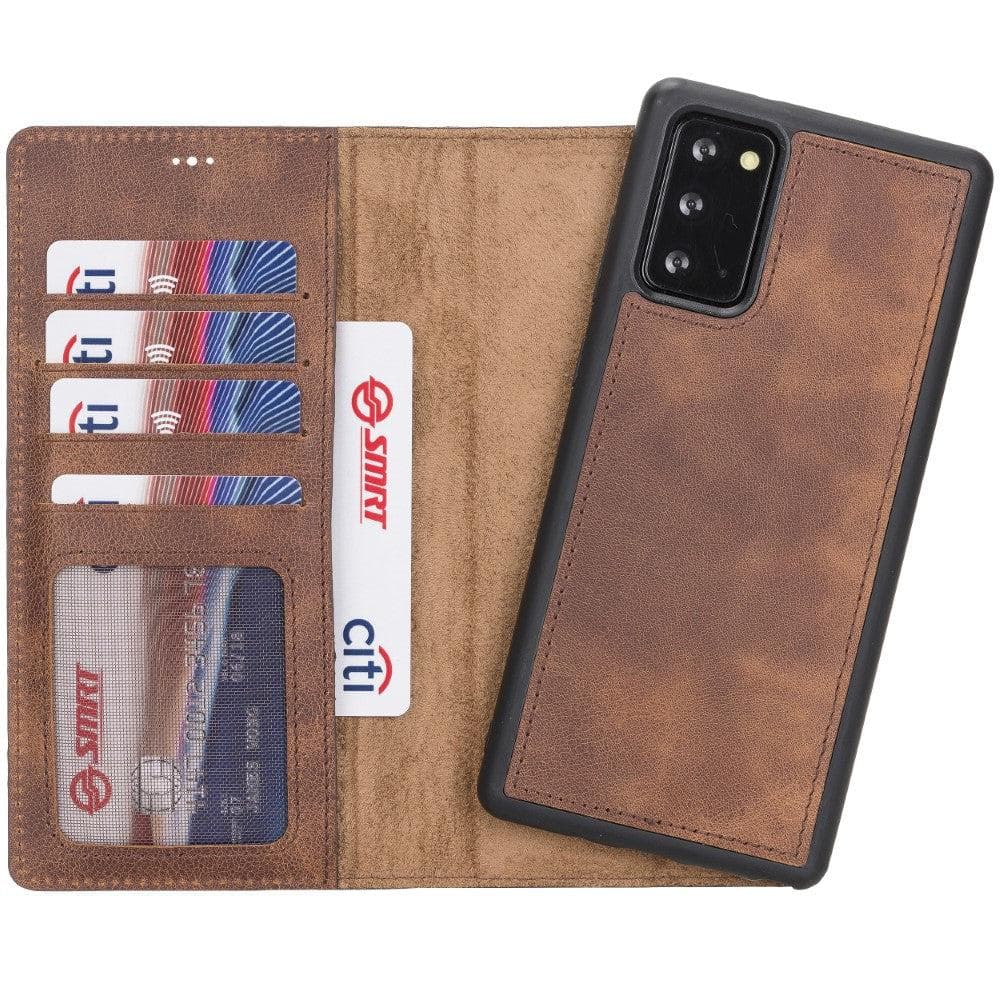 Samsung Galaxy Note 20 Series Detachable Leather Case / MW