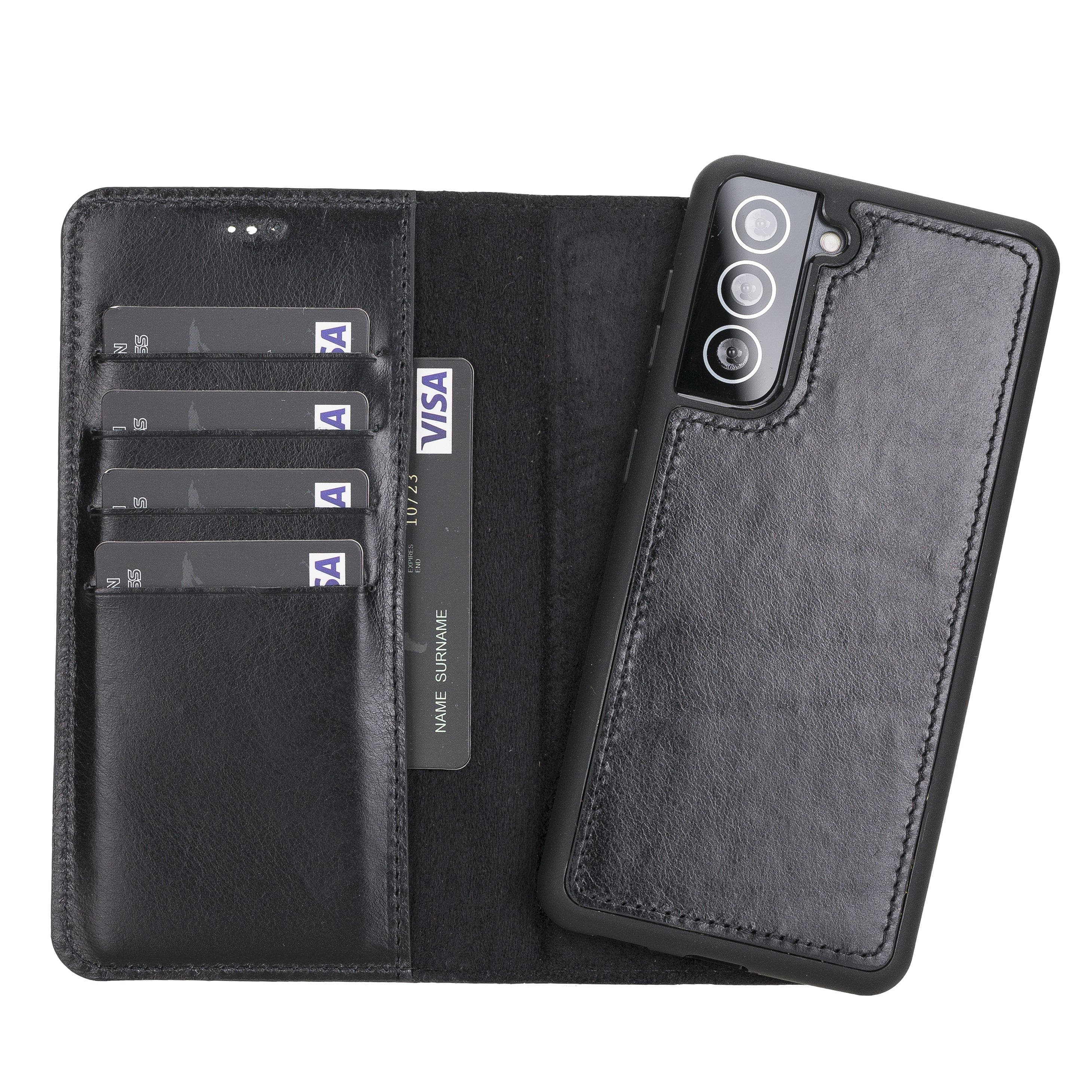 Samsung Galaxy S21 Series Leather Wallet Cases RFID - MW