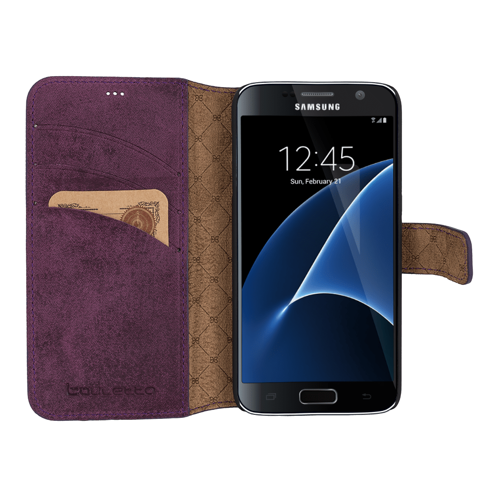 Samsung  Galaxy S7 Series Detachable Leather Case / WC - Wallet Case