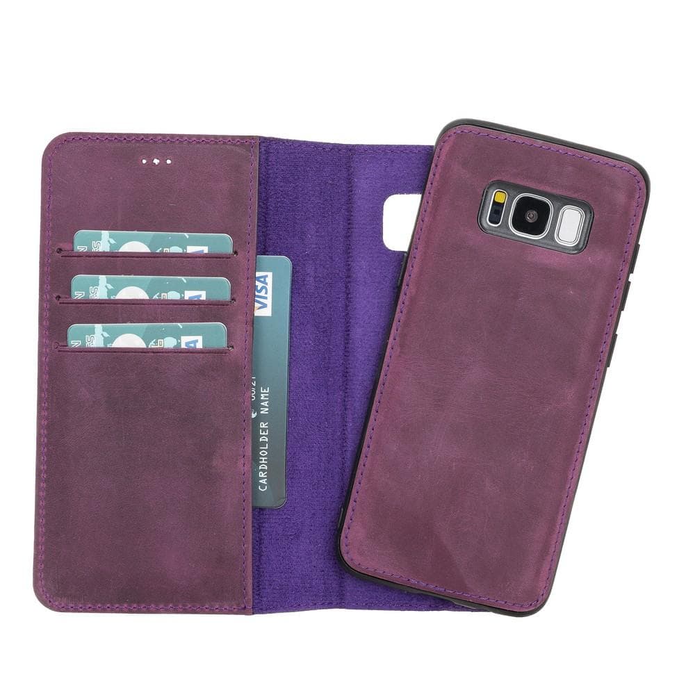 Samsung Galaxy S8 Detachable Leather Case