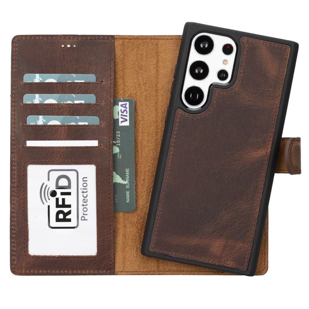 Samsung Galaxy S23 Series Leather Wallet Cases RFID - MW