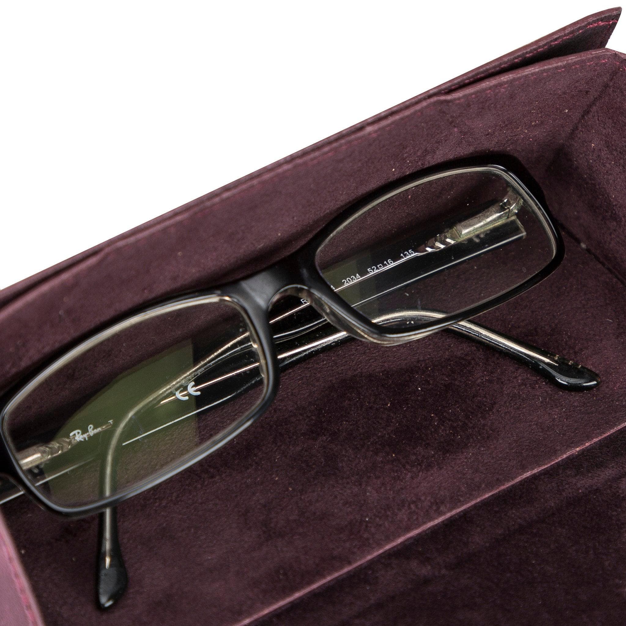 Smart Glasses Genuine Leather Case