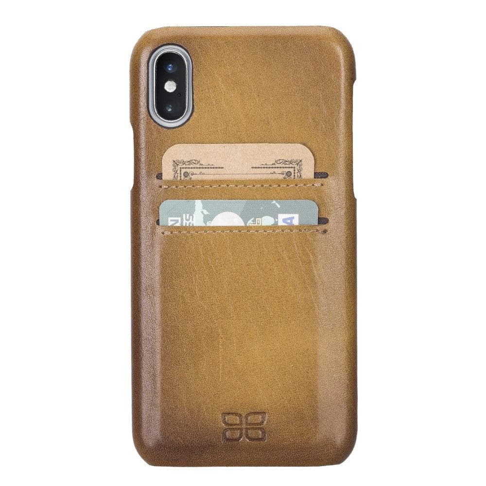 iPhone X Series Leather Ultimate Jacket With Card Holder Case