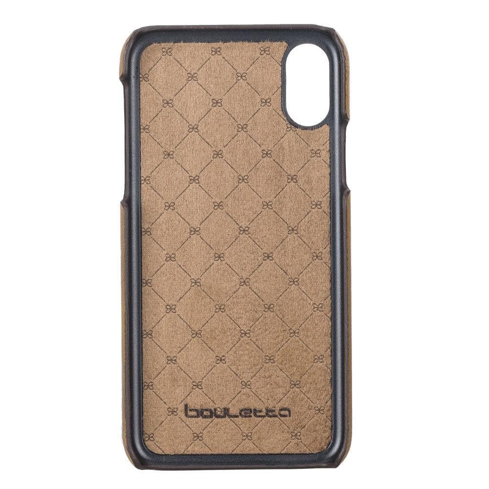 iPhone X Series Leather Ultimate Jacket With Card Holder Case