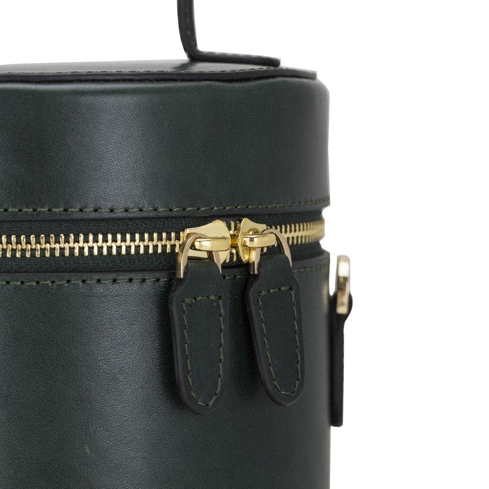 Leather Cylinder Women Bag