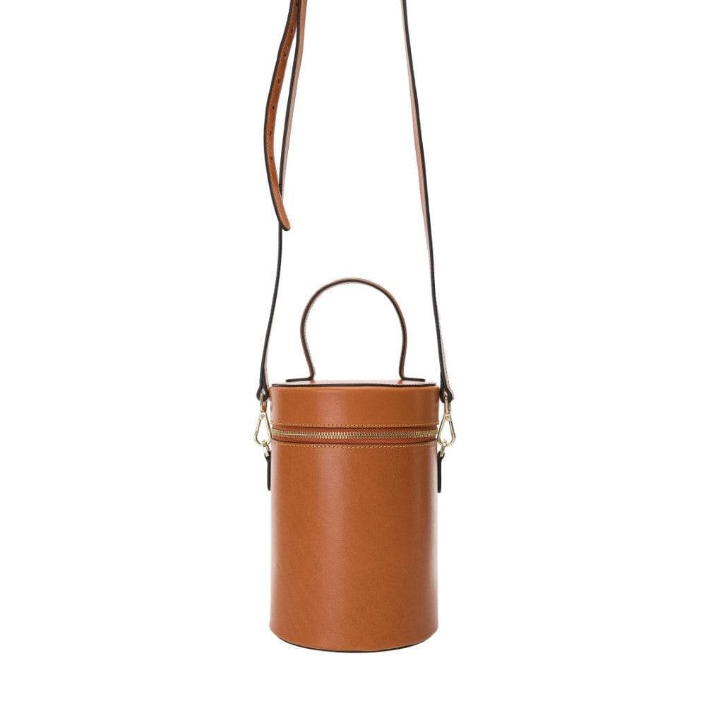 Leather Cylinder Women Bag