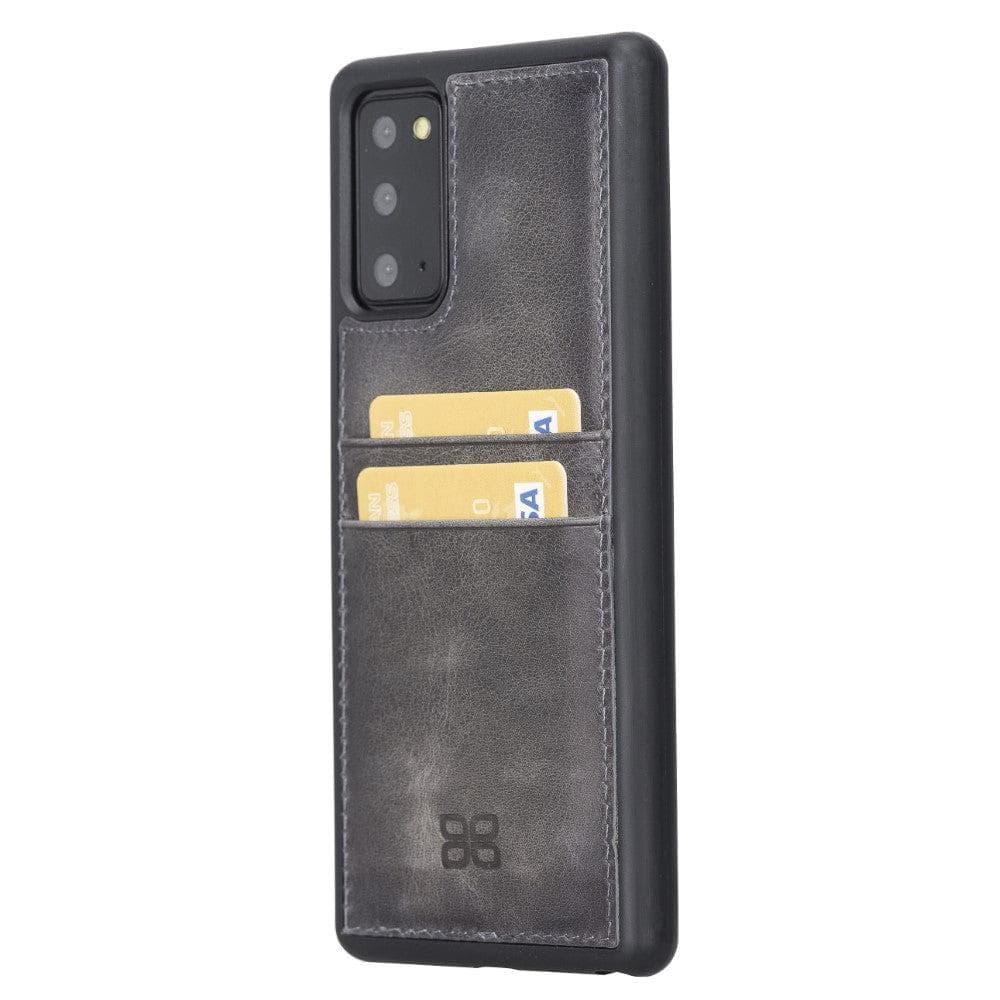 Samsung Note 20 Series Leather Back Cover With Card Holder