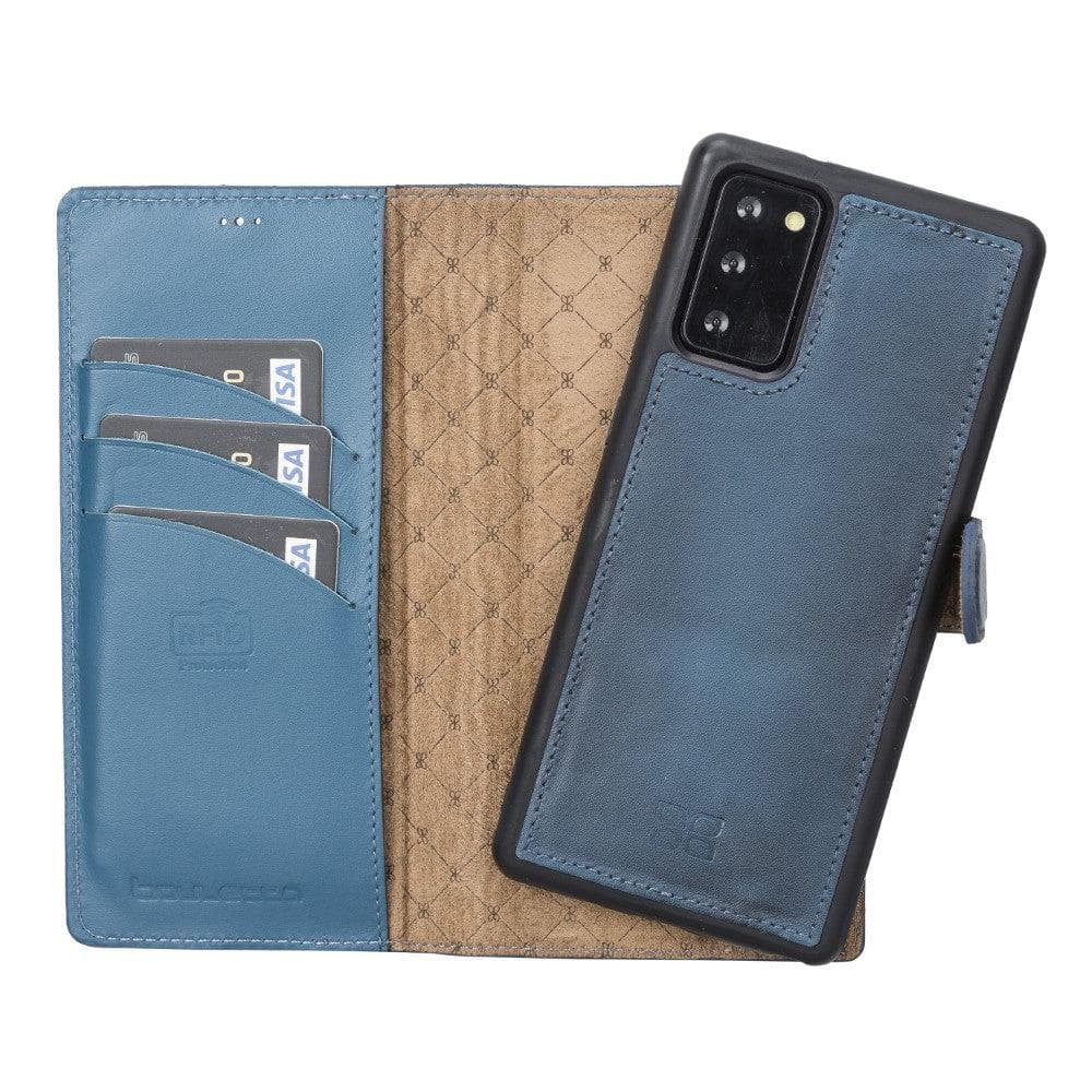 Samsung Galaxy Note 20 Series Detachble Leather Wallet Case - MW