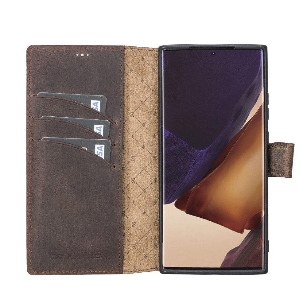 Samsung Galaxy Note 20 Series Detachble Leather Wallet Case - MW