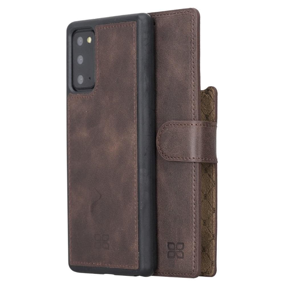 Samsung Galaxy Note 20 Series Detachble Leather Wallet Case - MW