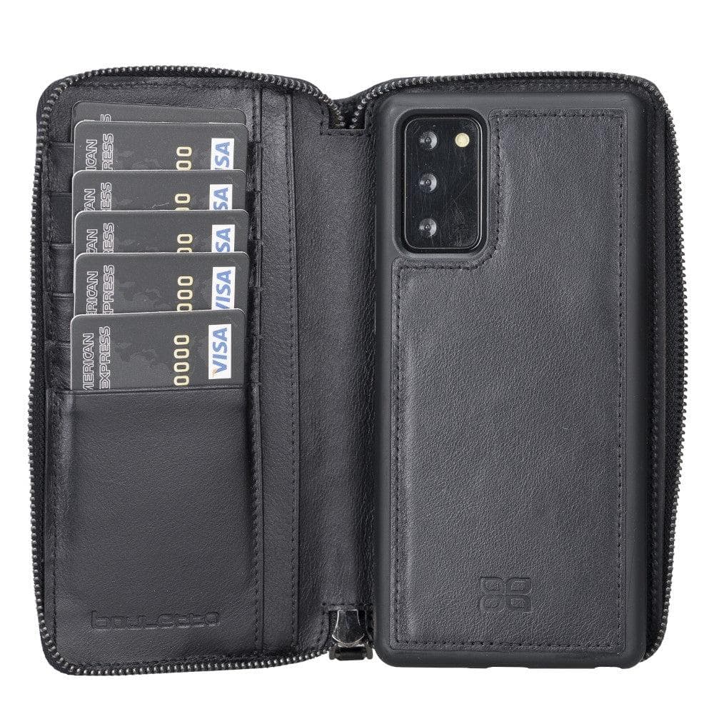 Samsung Note 20 Series Leather Pouch Magnetic Wallet Case