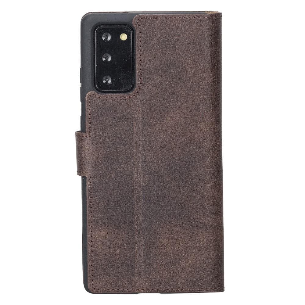 Samsung Galaxy Note 20 Series Non-Detachable Leather Wallet Case - WC