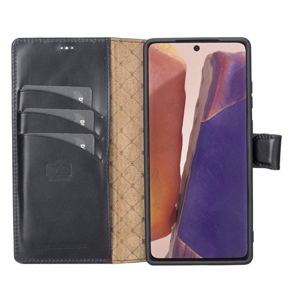 Samsung Galaxy Note 20 Series Non-Detachable Leather Wallet Case - WC