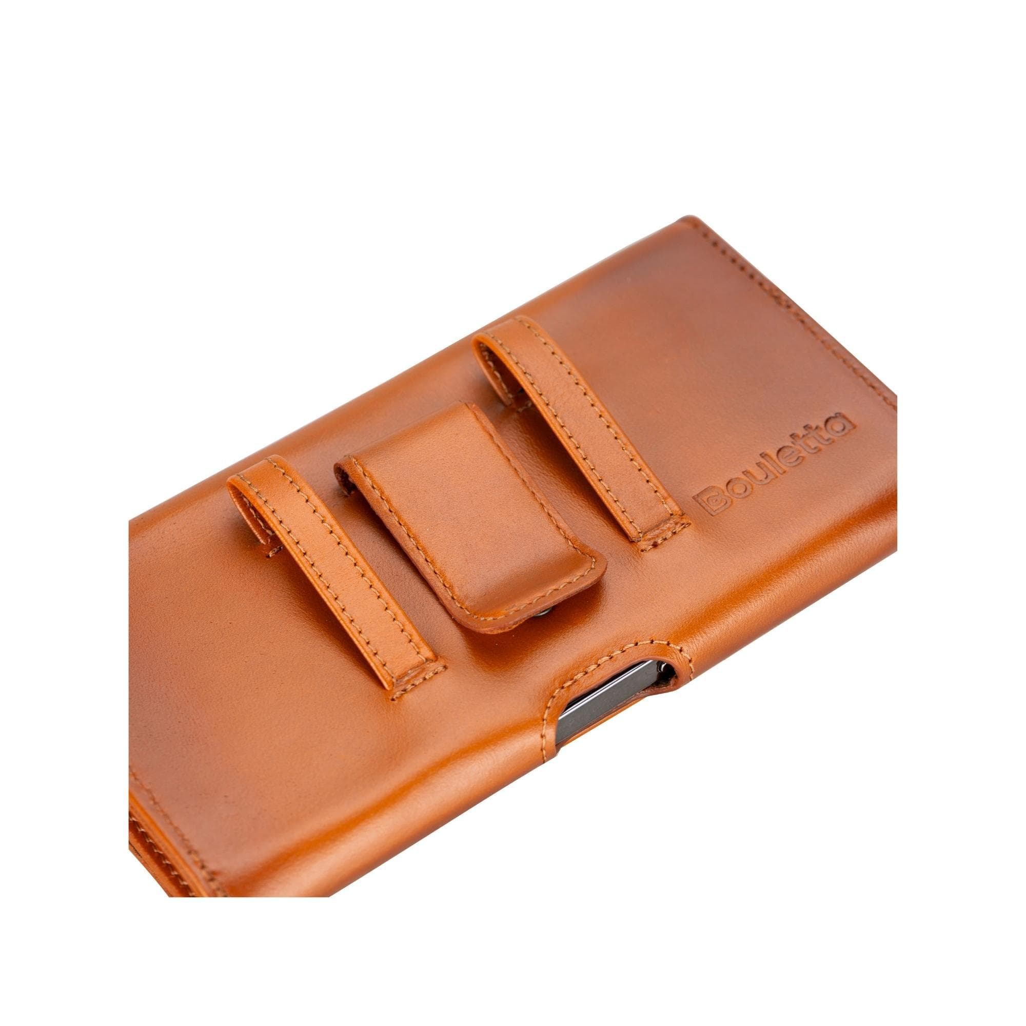 Titan Universal Clutch-RST1-6.1',6,8'- Waist Belt Attachable Leather Case for iPhone Phones