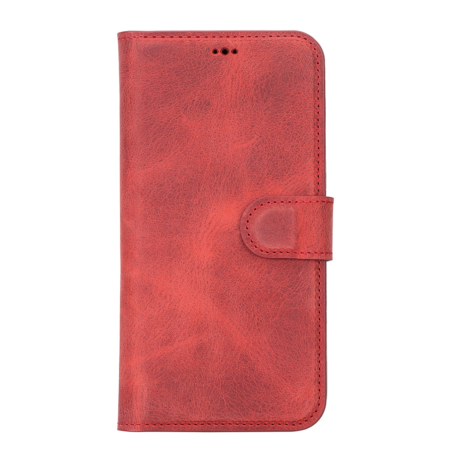 Liluri iPhone 14 Series Magnetic Detachable Genuine Leather Wallet Case