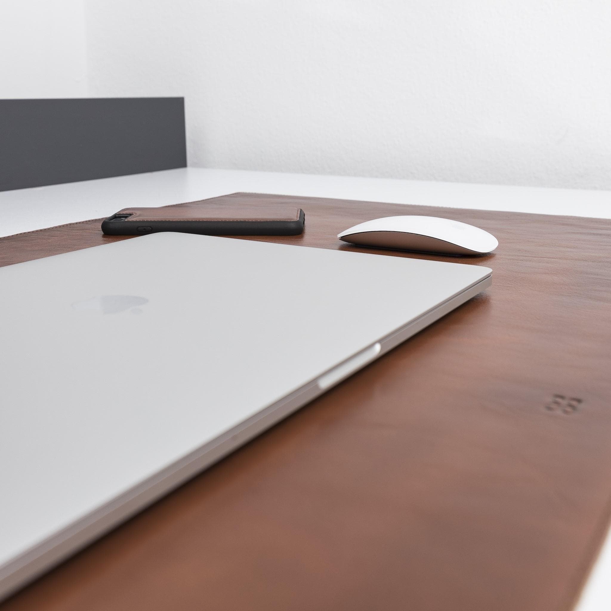 Customizable Genuine Leather Desk Mat