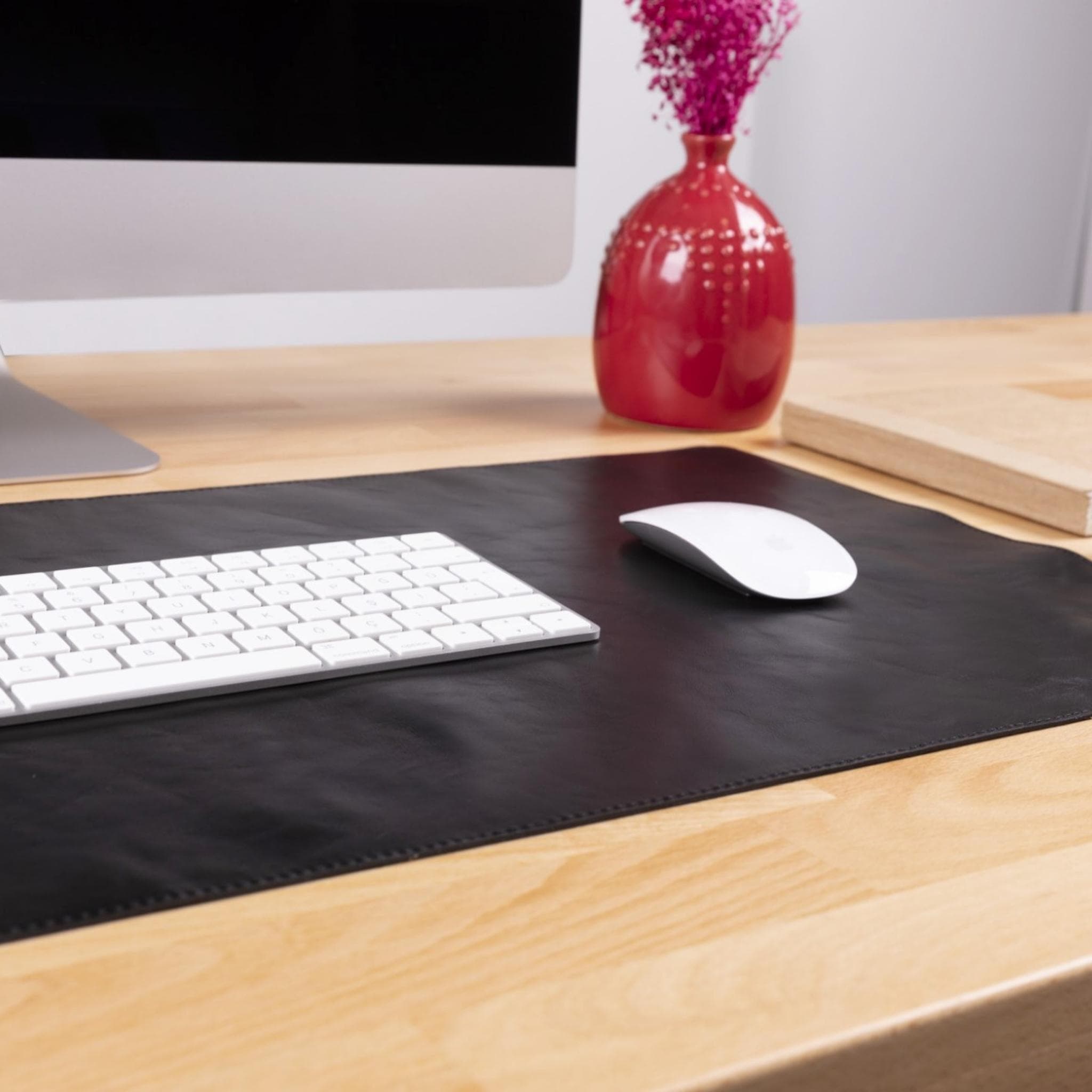 Customizable Genuine Leather Desk Mat