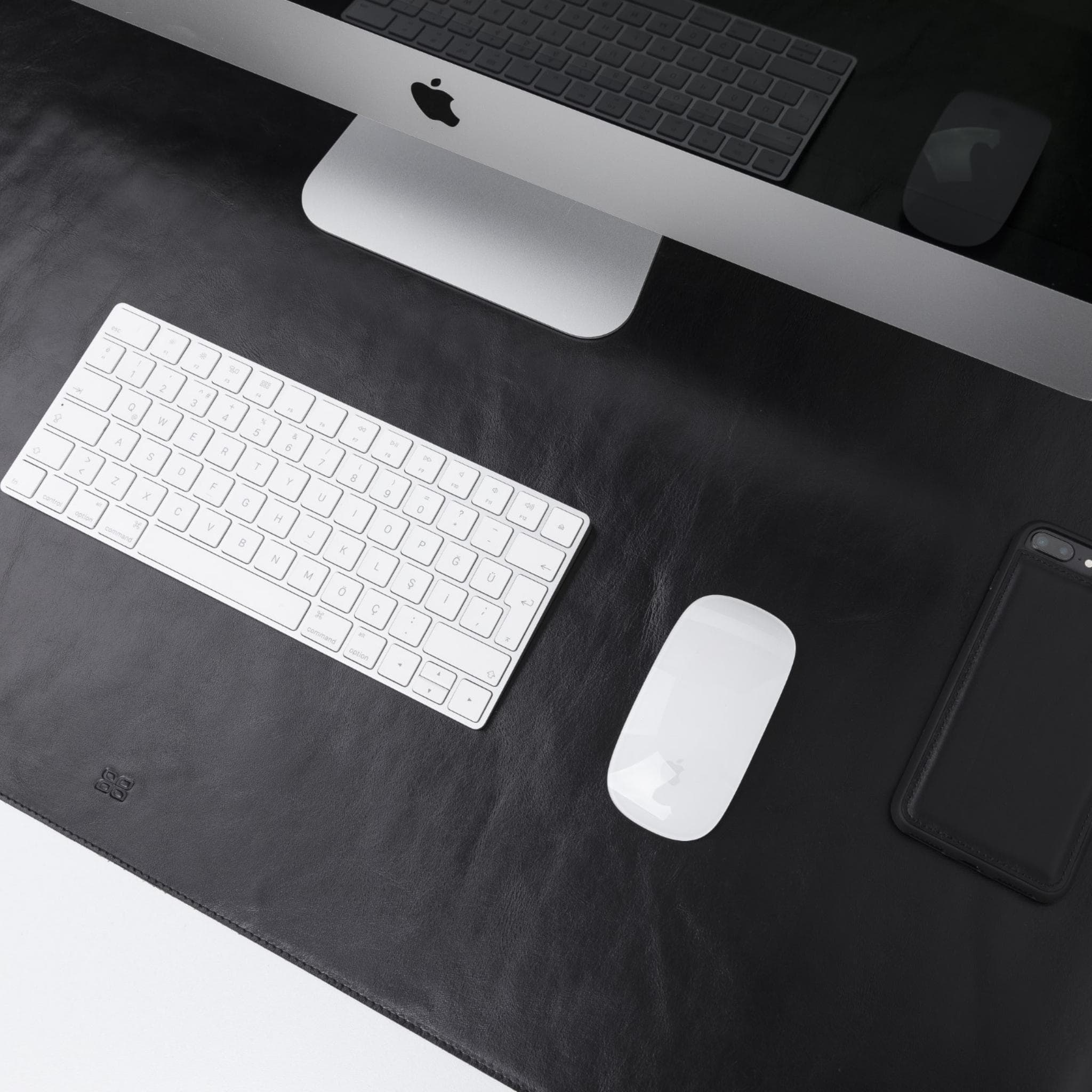 Customizable Genuine Leather Desk Mat