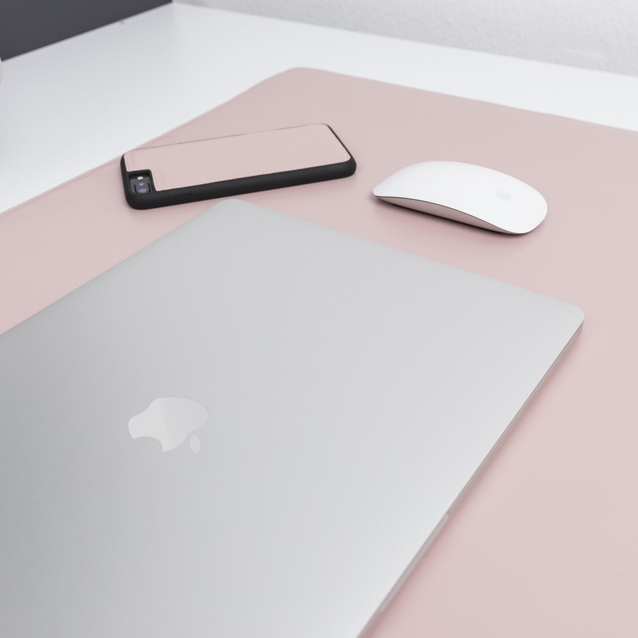 Customizable Genuine Leather Desk Mat