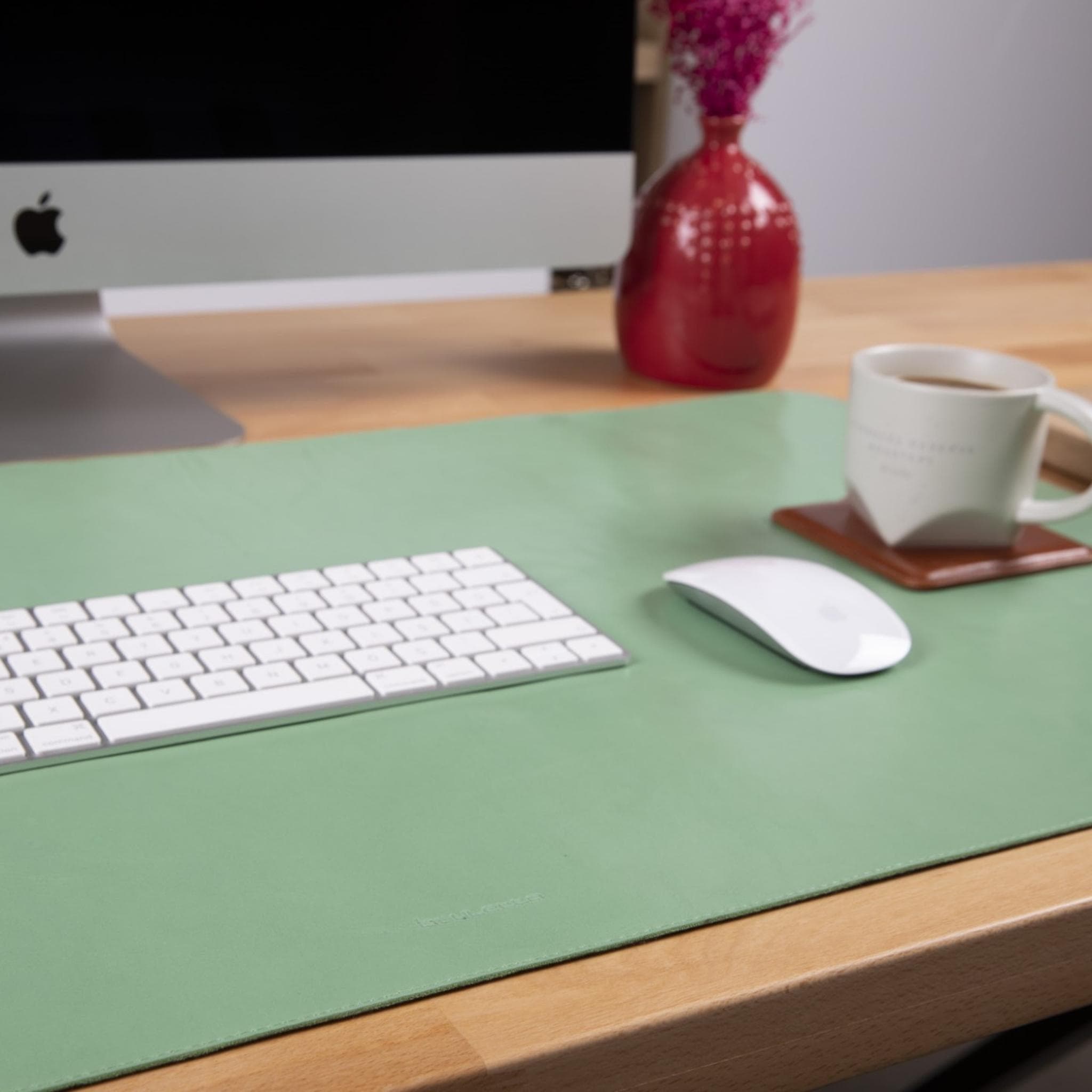 Customizable Genuine Leather Desk Mat