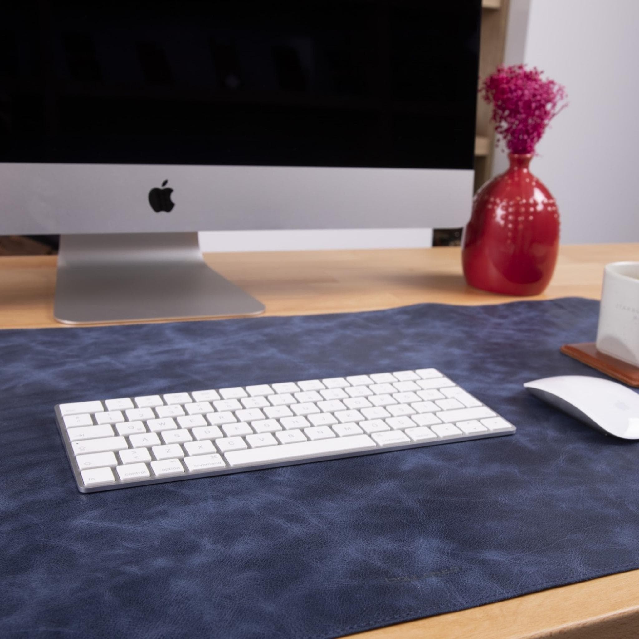 Customizable Genuine Leather Desk Mat