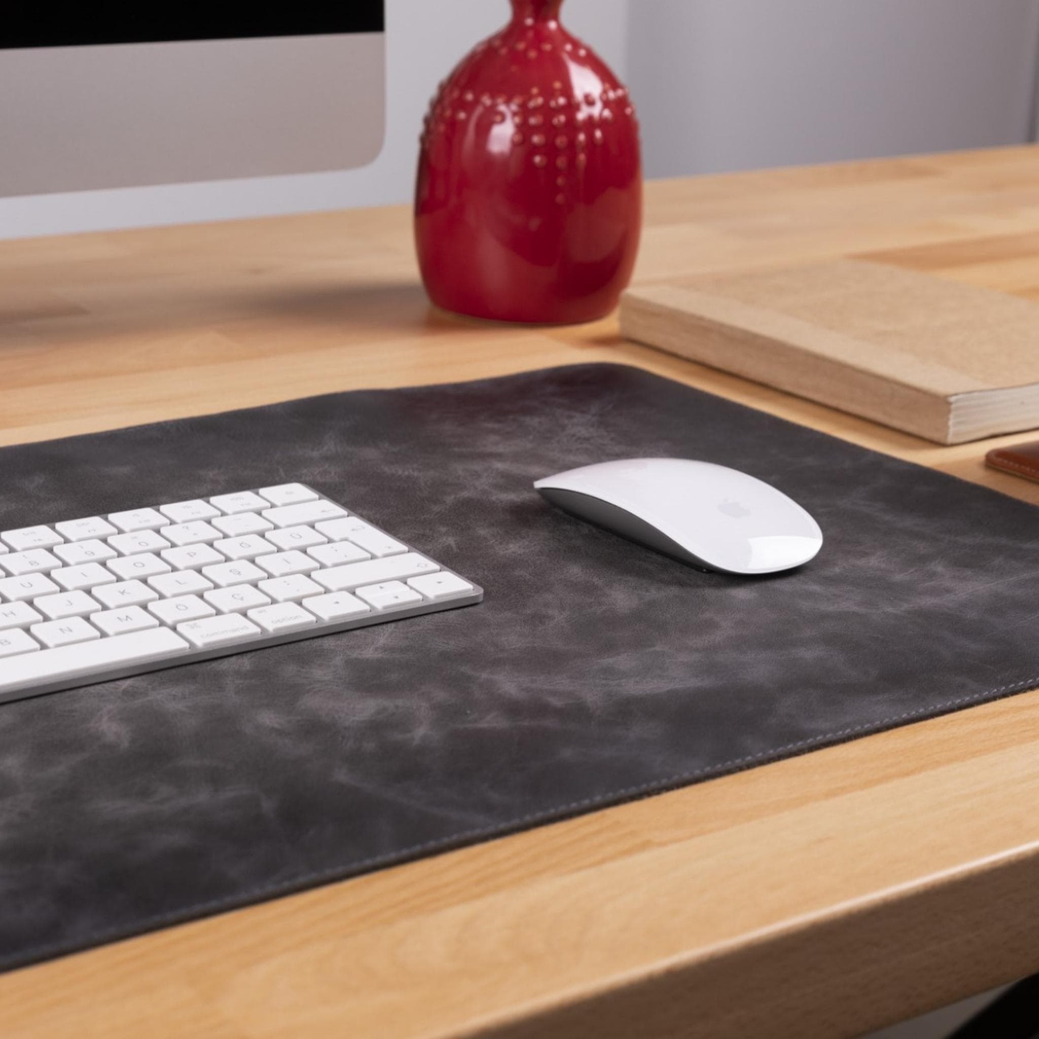 Customizable Genuine Leather Desk Mat