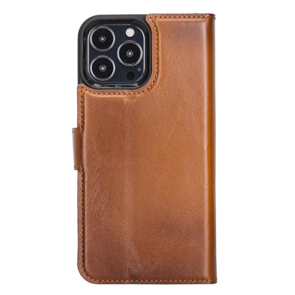 Magic iPhone 13 Series Detachable Leather Wallet Cases - MW