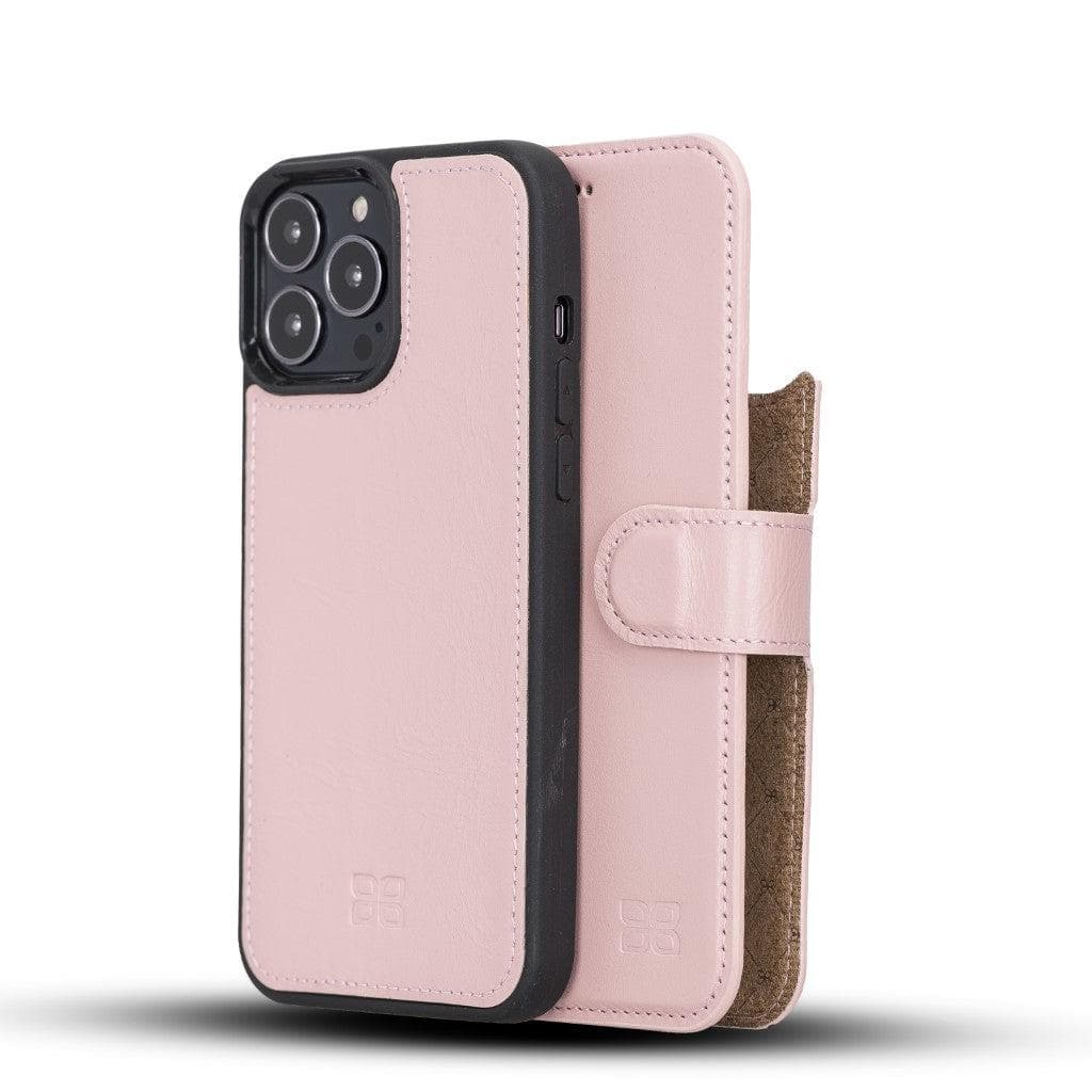 Magic iPhone 13 Series Detachable Leather Wallet Cases - MW