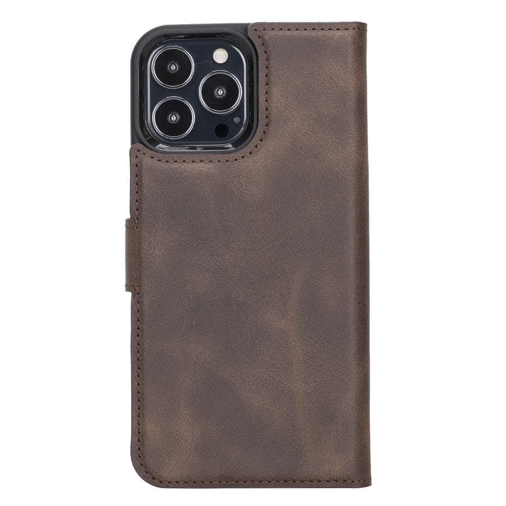 Magic iPhone 13 Series Detachable Leather Wallet Cases - MW