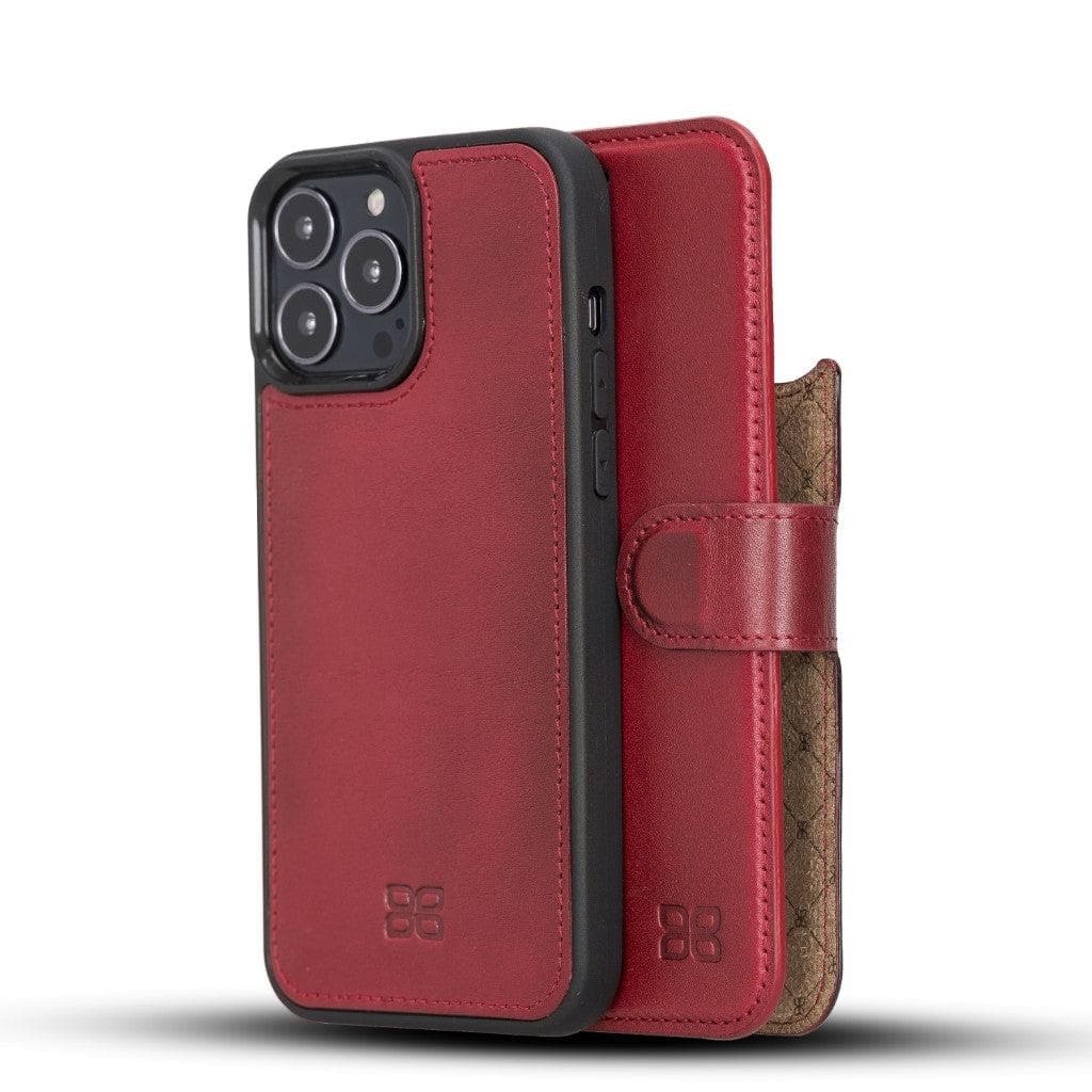 Magic iPhone 13 Series Detachable Leather Wallet Cases - MW