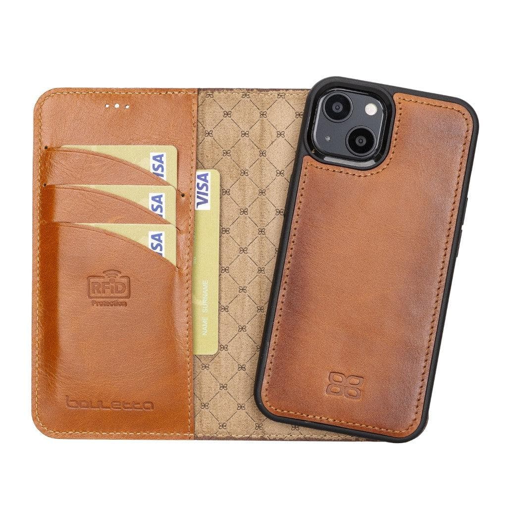 Magic iPhone 13 Series Detachable Leather Wallet Cases - MW