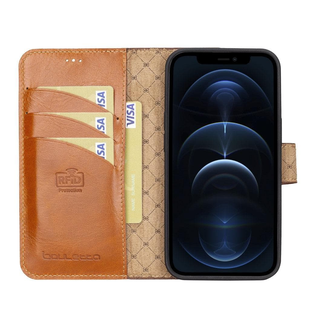 Magic iPhone 13 Series Detachable Leather Wallet Cases - MW